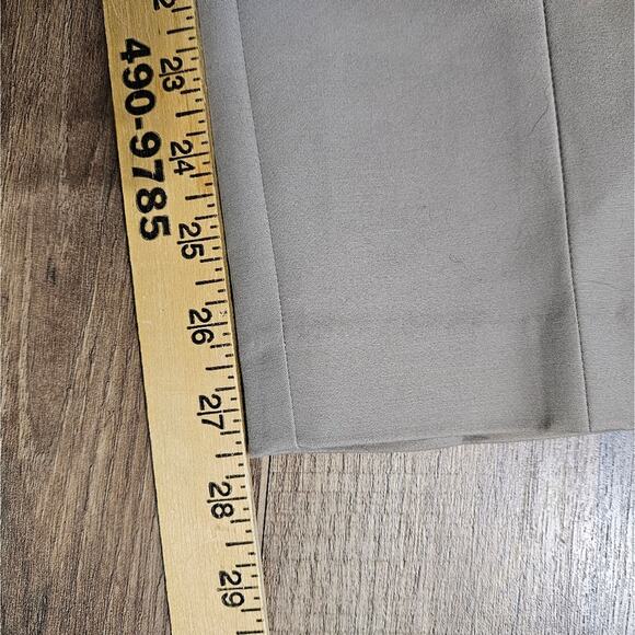 Chico's So Slimming Ankle Pants Khaki Medium Slacks Career Workwear Normcore - Picture 12 of 13